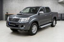 Toyota Hilux 2006–2015 Zijtreden Maya V2 (set van 2, aluminium) foto 1