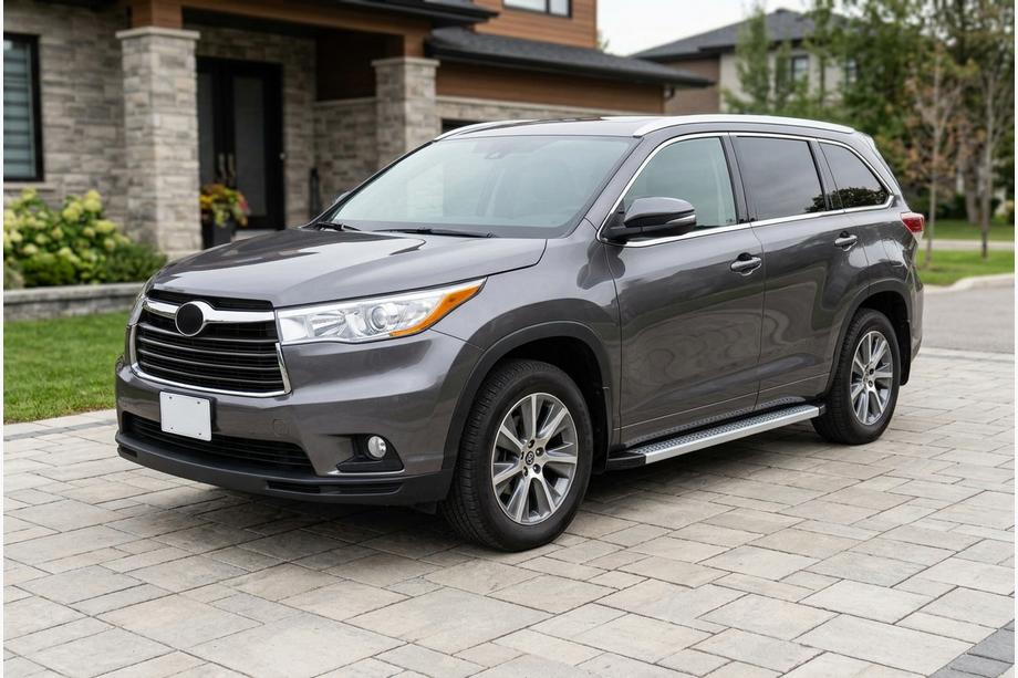 Toyota Highlander 2013–2019 Zijtreden Maya V2 (set van 2, aluminium) Image