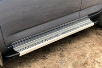 Toyota Rav 4 2006–2013 Zijtreden Maya V2 (set van 2, aluminium) foto 2