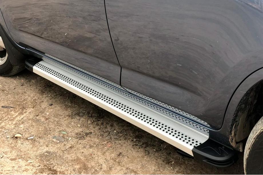 Toyota Rav 4 2006–2013 Zijtreden Maya V2 (set van 2, aluminium) Image