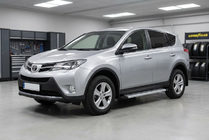 Toyota Rav 4 2013–2018 Zijtreden Maya V2 (set van 2, aluminium) foto 1