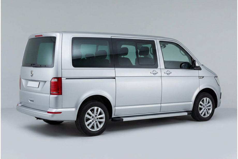 Volkswagen T6 2015–2024 Zijtreden Maya V2 (set van 2, aluminium) Korte wielbasis Image