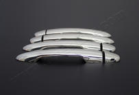 Renault Megane II 2004–2009 Deurgreep covers (set 4 stuks, RVS) Carmos - Turks staal foto 5