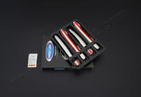 Renault Megane II 2004–2009 Deurgreep covers (set 4 stuks, RVS) Carmos - Turks staal foto 6