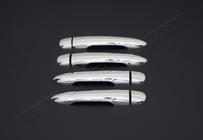 Renault Megane II 2004–2009 Deurgreep covers (set 4 stuks, RVS) Carmos - Turks staal foto 3