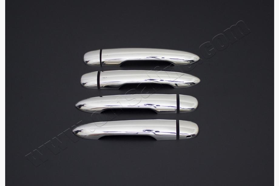 Renault Megane II 2004–2009 Deurgreep covers (set 4 stuks, RVS) OmsaLine - Italiaans roestvrij staal Foto 3