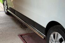 Renault Trafic 2001–2015 Sidebars BB002 (2 stuks, RVS) 70 mm, lange wielbasis foto 7