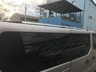 Renault Trafic 2015– Chromen dakrails Korte versie, kunststof voetsteunen foto 5