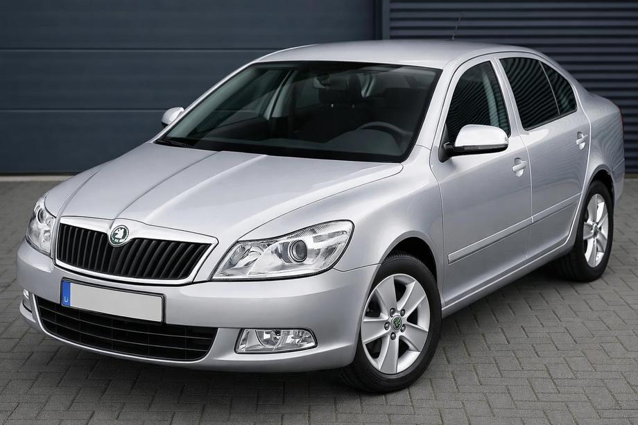 Skoda Octavia II A5 2006–2010 RVS spiegelkappen (set van 2) Image