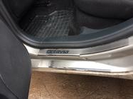Skoda Octavia II A5 2010–2013 Nataniko instaplijsten (set van 8, RVS) Standaard - Lohmann-tape, 0,5 mm foto 6