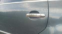 Skoda Superb 2001–2009 RVS deurgreep covers met uitsparingen (4 stuks) foto 5