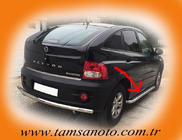 SsangYong Action 2005–2018 Premium side steps (2 st., RVS) 60 mm foto 1