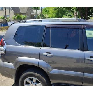 Turkse chromen dakrails Toyota Land Cruiser Prado 120 2002–2009 foto 1