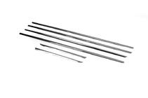 Toyota Land Cruiser Prado 150 2009–2023 RVS raamomlijsting set (6 stuks) foto 4