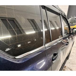 RVS raamomlijsting set (6 stuks) Toyota Land Cruiser Prado 150 2009–2023 foto 1