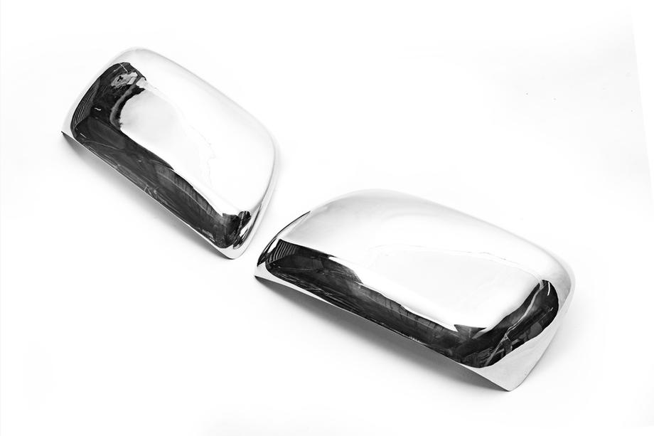 Toyota Land Cruiser 200 2007–2021 RVS chromen spiegelkappen 2008-2012 (2 stuks) OmsaLine - Italiaans roestvrij staal Foto 4