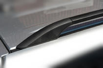 Toyota Rav 4 2006–2013 Zwarte Turkse dakrails Korte wielbasis, kunststof steunen foto 9