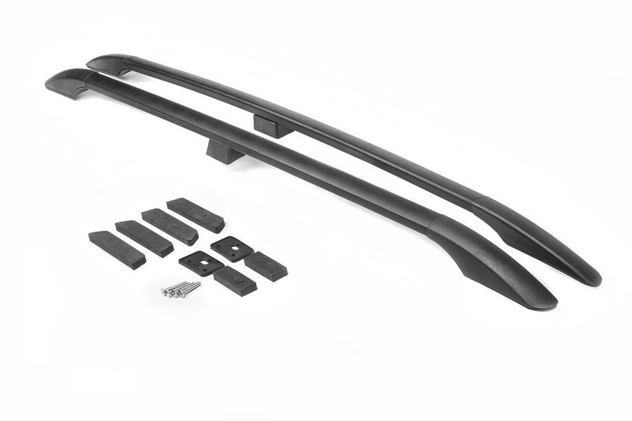 Toyota Rav 4 2006–2013 Zwarte Turkse dakrails Korte wielbasis, metalen voeten Foto 13