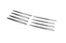 Volkswagen LT 1995–2006 Grille sierlijsten (8-delig, RVS) OmsaLine - Italiaans roestvrij staal foto 6