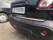 Nissan Qashqai 2010–2014 RVS randlijst voor kofferklep Carmos - Turks staal foto 5