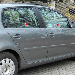 Buitenste raamomlijsting (4-delig, RVS) foto 1