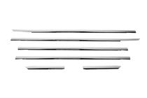 Volkswagen Passat B5 1997–2005 Buiten raamomlijsting set (4-delig, RVS) Carmos - Turks staal foto 2