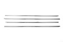 Volkswagen Passat B6 2006–2012 Onderste raamlijsten (4 stuks, RVS) foto 2