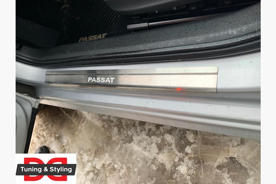 Volkswagen Passat B7 2012–2015 Nataniko RVS dorpellijsten (set van 4) Europa, Premium - 3M tape, 0,8 mm Foto 2