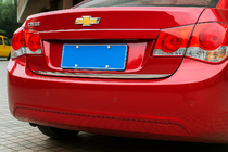 Chevrolet Cruze 2009–2015 RVS kofferbakrandbeschermer HB, Carmos - Turks staal foto 1