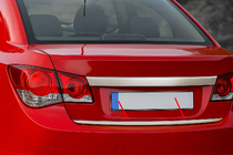 Chevrolet Cruze 2009–2015 RVS kofferbakrandbeschermer HB, Carmos - Turks staal foto 2