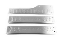 Fiat Doblo II 2010–2022 OmsaLine RVS instaplijsten (interieur) Set van 4 stuks, OmsaLine - Italiaans roestvrij staal foto 2