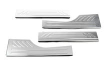 Fiat Doblo II 2010–2022 OmsaLine RVS instaplijsten (interieur) Set van 4 stuks, OmsaLine - Italiaans roestvrij staal foto 3