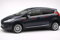 Ford Fiesta 2008–2017 Ruitlijsten (8 st., RVS) foto 1