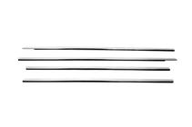 Hyundai Accent 2006–2010 Buiten raamomlijsting set (4-delig, RVS) foto 4