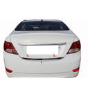 Hyundai Accent 2011–2017 RVS kofferbakrand foto 3