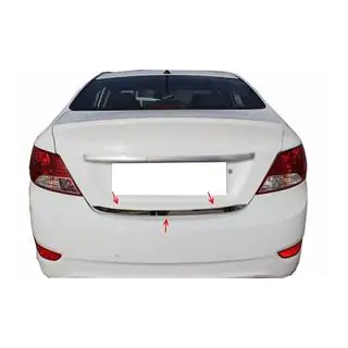 RVS kofferbakrand Hyundai Accent 2011–2017 foto 3