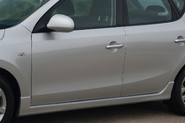 Hyundai I-30 2007–2011 Deurgreep covers (set van 4, RVS) Carmos - Turks staal foto 1