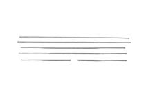 Kia Sorento II XM 2009–2014 RVS raamomlijsting set (6 stuks) foto 2