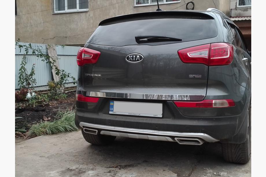Kia Sportage 2010–2015 RVS kofferbakrand Carmos - Turks staal Foto 5