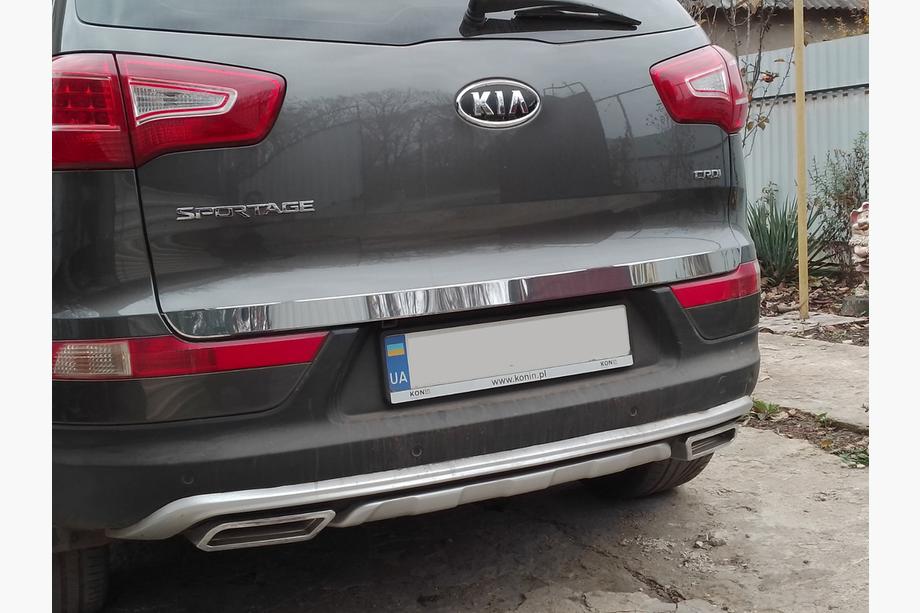 Kia Sportage 2010–2015 RVS kofferbakrand Carmos - Turks staal Foto 2