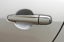 Mazda 5 2005–2009 Deurgreep covers (set 4 stuks, RVS) foto 2