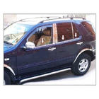 Mercedes ML W163 1997–2005 Buitenste raamomlijsting (6 stuks, RVS) Carmos - Turks staal foto 5