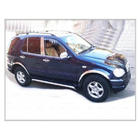 Mercedes ML W163 1997–2005 Buitenste raamomlijsting (6 stuks, RVS) Carmos - Turks staal foto 4
