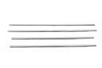 Mitsubishi Pajero Wagon IV 2006–2021 Raamomlijsting (4 stuks, RVS) foto 3