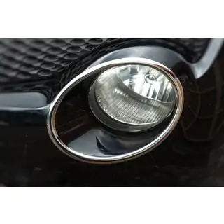 RVS sierlijsten voor koplampen (set van 2) Nissan Juke 2010–2019 foto 2
