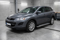 Mazda CX-9 2007–2016 Maydos V2 side steps (2 st., RVS) foto 1