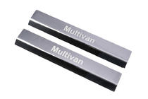 Volkswagen T5 2010–2015 Chromen dorpellijsten LASER (set 2 stuks) Caravelle foto 3