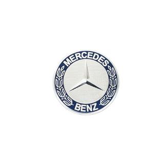 Mercedes ster voor motorkap (zelfklevend) foto 1