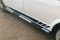 Volkswagen T5 2010–2015 Sidebars (set van 2, RVS) foto 9