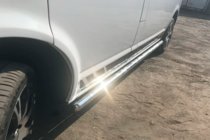 Volkswagen T5 Multivan 2003–2010 Sidebars (set van 2, RVS) foto 3